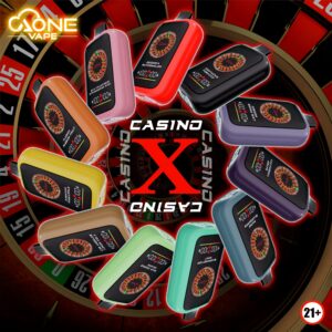 AONE VAPE – CasinoX 16000口 賭場一次性拋棄式電子煙 現貨