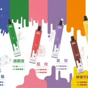 DOTPLUS 8000口 | 佩特裡PLUS拋棄式一次性電子煙 台灣現貨 新品上市