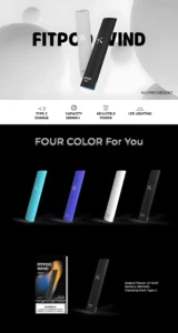 Fitpod Wind氣流煙桿/四擋調節霧化桿/通用RELX一代 SP2 LANA/711到付
