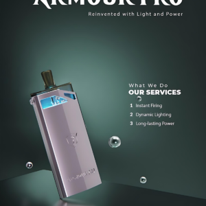 SAMURAI ARMOUR PRO 將軍鎧甲註油主機 發光小煙套裝 1500mAh｜台灣現貨