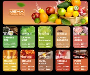 全新升級 Meha煙彈 魅嗨五代霧化彈一盒三入 2.5ml顆 買四盒送魅嗨方形主機｜台灣現貨