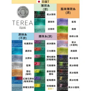 TEREA加熱煙 日版IQOS ILUMA專用系列 日T 加熱不燃燒 711到付｜台灣現貨
