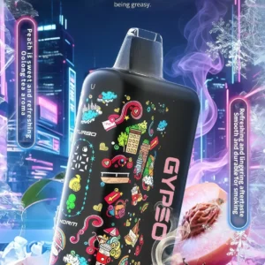 GYPSO 30000口拋棄式電子煙推薦｜滿天星一次性電子煙、Turbo雙模式、雙網芯大煙霧